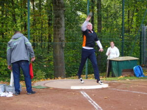 Hendriks Kugel fliegt schon