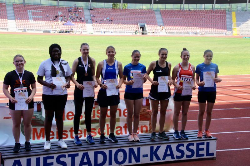 Siegerehrung Diskus Maja