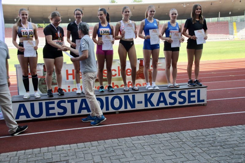 Siegerehrung Maja Speer